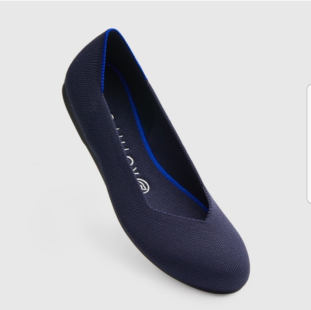 Rothy's Flat navy/grey